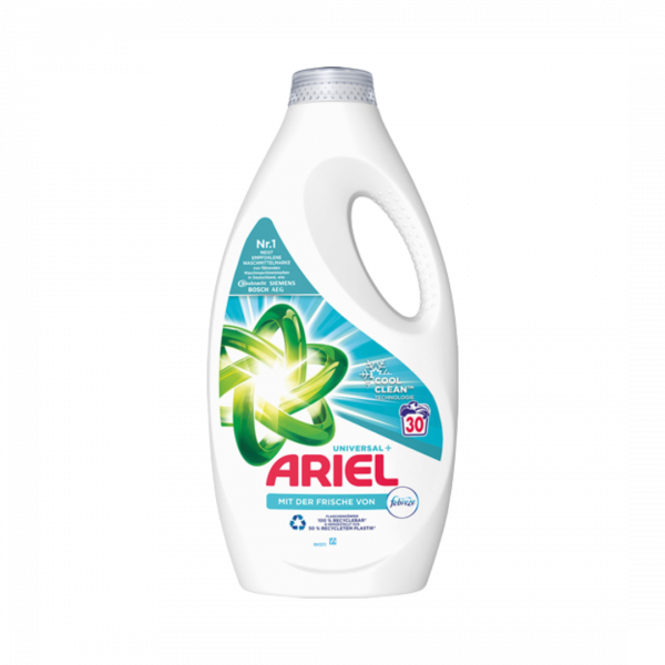 Ariel Universal+ mit der Frische von Febreze, Vollwaschmittel, flüssig